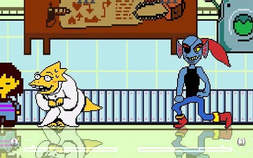【MUGEN】Alphys VS Undyne