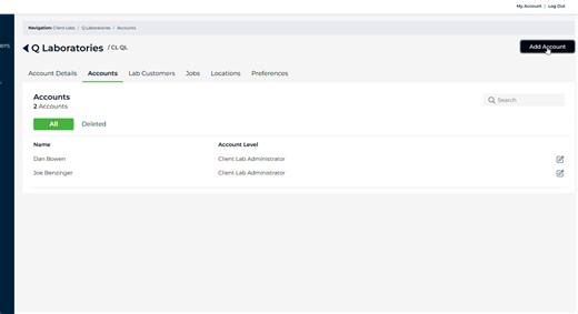 Add a Sampler App Account