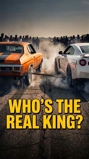 Chevelle vs GT-R — Who will win the tug of war?