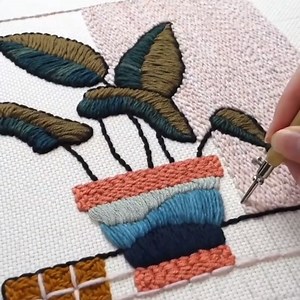 Have you tried punch needling? This gorgeous design is great for both beginners and those with experience! Just download the pattern and get started. | Etsy