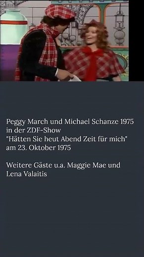 Peggy March und Michael Schanze „Chattanooga Choo Choo“ 1975
