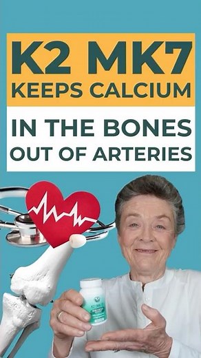Keep Calcium in Your BONES Not ARTERIES