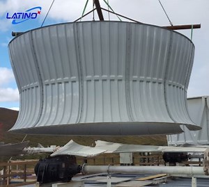[Hot Item] Industrial SMC Square Cooling Tower SMC FRP Fan Stack
