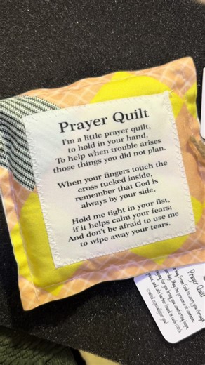 Pocket Prayer Quilt #prayerquilt #tiktokshopblackfriday #tiktokshopcybermonday #bfcm
