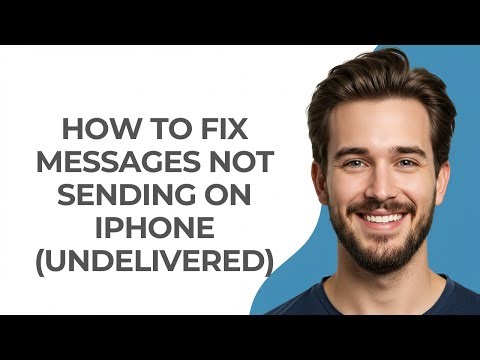 How To Fix Messages Not Sending On iPhone (Undelivered) - GUIDE!