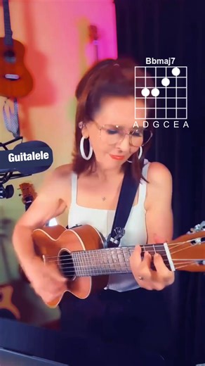 Ventura Highway on guitalele 🎸 A guitalele is a six-string blend of guitar and ukulele, tuned ADGCEA — like playing a guitar with a capo on the 5th fret (or a uke with two extra strings) — giving that full, rich guitar tone in a compact, uke-sized body. #ukulele #guitar #guitalele #guitalelecover | Gabrielle Johnson Music