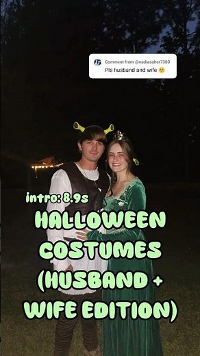 husband and wife #halloweencostumes 🎃👻