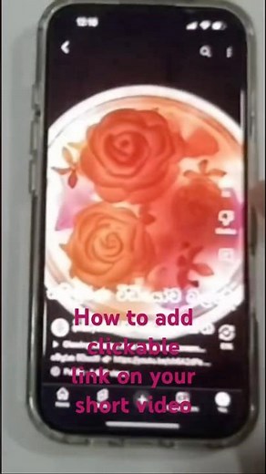 How to add clickable link on your short video