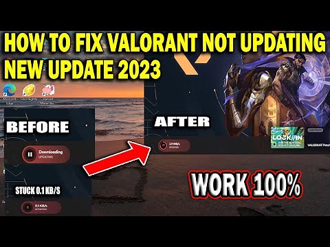 How To Fix Valorant Not Updating 2023 | Valorant Update Stuck At 0.1 kb s