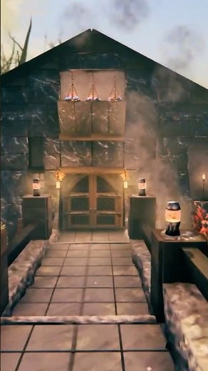 I Built An Asksvin Stable In Valheim Ashlands | Time-Lapse #gaming #valheimbuilding #games #gameplay