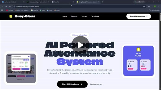 #ai #machinelearning #python #streamlit #vercel #edtech #biometrics | Aditya Jain