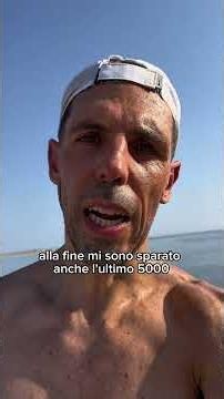 Il programma diceva 2 ripetute da 5000. Ne ho fatte tre.