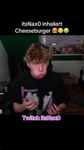 @Twitch:ItsNax0 inhaliert Cheeseburger #itsnax0 #itsnax0clip #fyp #viral #cheeseburger