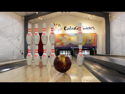 Backyard Bowling Alley Trick Shots