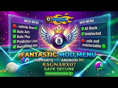 8 Ball Pool Hack/MOD APK iOS & Android - How to Get 8 Ball Pool Aim Hack Tool 2026 8 ball pool FREE