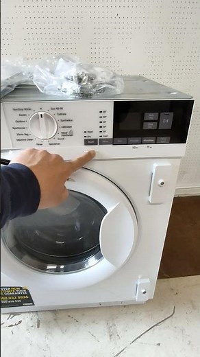 ZANUSSI Z816WT85BI Integrated 8kg Washer 4kg Dryer 1600rpm LED Screen