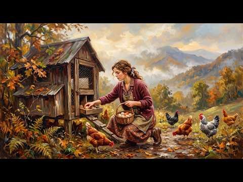 1963 A Rainy Day at the Smoky Mountain Cabin | Cozy Vintage Folk Music
