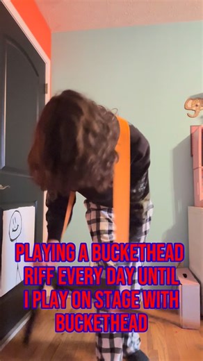 B on Instagram: "playing a buckethead riff every day until i play on stage with buckethead day 35 - battlefields #guitar #guitarist #reels #music #buckethead @thecobchives"