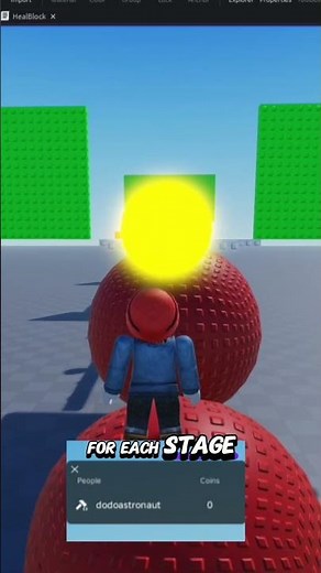 Day 1 of making roblox games until I make my dream game! #roblox #robloxshorts