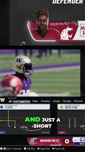 Unlocking Creative Football Offense: Get The Ball To Your Star Player! #shorts
