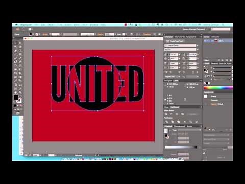 positive negative knockout effect in Illustrator