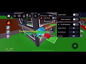 CHILLI HUB THE BEST SCRIPT INVIS STEAL INSTANT STEAL AND MORE ESP AND AUTO STEAL( STEAL a brainrot