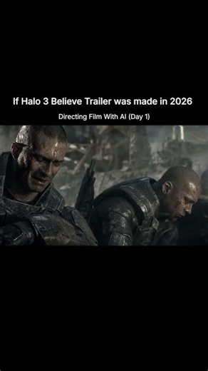 Someone remade Halo 3’s Believe trailer with AI… Oh wait. We did.