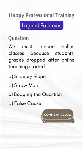 Logical Fallacies - Logical Reasoning #2