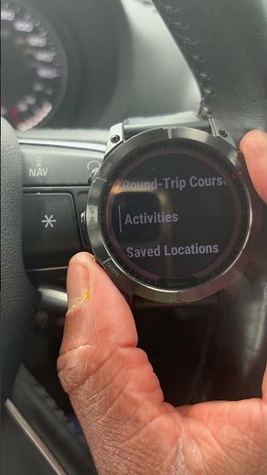 How to Start navigating using the Garmin Fenix 7X Solar