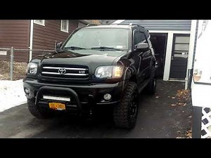 03 Toyota Sequoia limited lifted on 35"