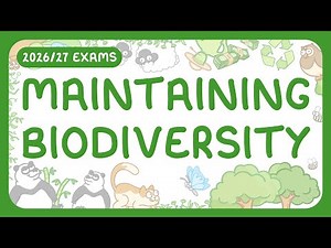 GCSE Biology - Maintaining Biodiversity | Reducing Environment Impact (2026/27 exams)