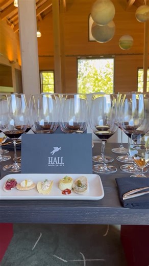 HALL Wines on Instagram: "Looking for the ultimate Napa Valley tasting? The Platinum experience awaits — our most luxurious lineup of Cabernets paired with chef-curated bites and caviar. Welcome to Napa Valley indulgence at its finest! #visitnapavalley #winetasting @visitnapavalley"
