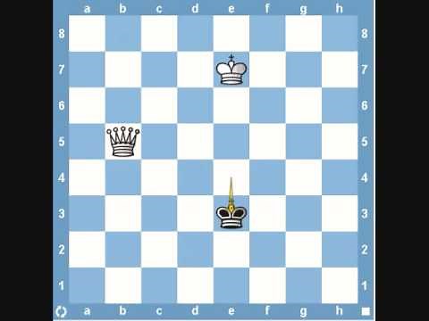 Chess Endgame- King and Queen