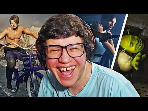 What does Resident Evil Requiem look like with mods? 😂😂😂