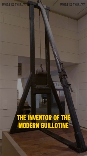 The inventor of the modern guillotine was executed by his own device. Dr. Joseph-Ignace Guillotin didn’t invent the machine, but he promoted it as a “more humane” method of execution. Ironically, during the French Revolution’s chaos, the guillotine became a symbol of terror — and Guillotin himself was eventually executed with it. He died by the very idea he helped bring to life. | What Is This? | Facebook