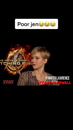 Jennifer Lawrence Crying and Laughing with Friends