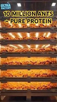 From Millions of Ants to Medical-Grade Protein | Inside the Factory Process