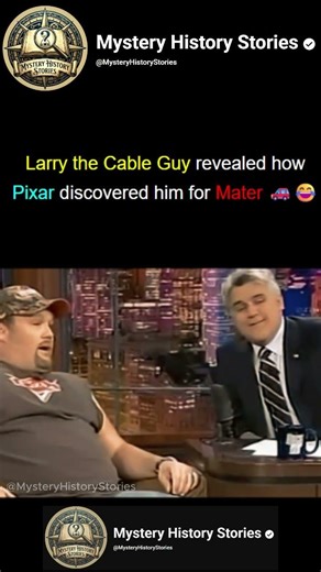How Larry the Cable Guy Became Mater in Cars 🚗🎬