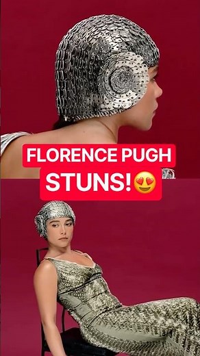 Florence Pugh STUNS in this Vanity Fair photoshoot rocking these awesome DUNE vibes outfits 😍🖤