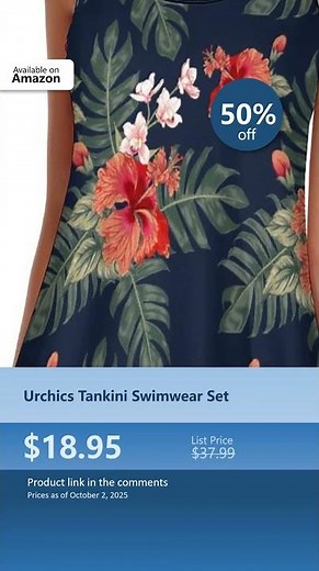 Urchics Tankini Swimwear Set