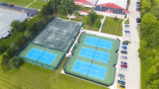 🎾✨ Take a new look at The Racket Club, a Crystal Lake Park District indoor and outdoor tennis facility! Check out our indoor & outdoor video tour (with drone footage!) and see why The Racket Club is your home for year-round tennis fun—for all ages and skill levels. 🏆 Club Highlights: ✅ 9 cushioned indoor hard courts (3 also lined for pickleball) ✅ 4 outdoor hard courts 3 outdoor clay courts ✅ Practice court with ball machine & pickleball lines ✅ Lounge, locker rooms & pro shop ✅ Lessons, leagu