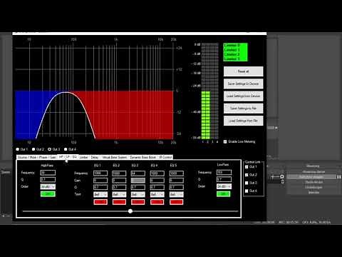 [#26.2] 4-Channel DSP Bluetooth Amplifier - Live Demo