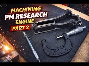 Machining a PM Research Steam Engine from Raw Castings Part 2