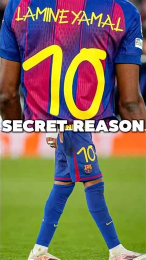 Why Did Barcelona Have New Jersey Font? #barcelona #ucl #autism #football #lamineyamal