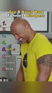 Top 9 Kevin Hart funniest bloopers