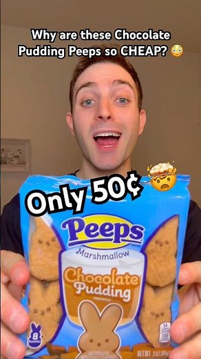 Why are these Chocolate Pudding Peeps SO CHEAP? 😳