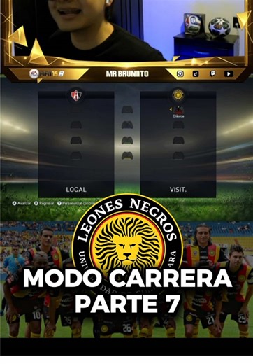 Modo Carrera FIFA 15 | Leones Negros 🦁 | Parte 7 | #LigaMx #FIFA15 #ModoCarrera #EAFC