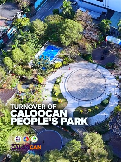 GREEN SPACE SA CALOOCAN 🌳 Narito na po ang newly renovated na Caloocan People's Park. Mayroon pong mga bagong pasilidad ang ating parke tulad ng pickleball court, kid's playground, jogging lane, picnic area, physical fitness equipment, at marami pang iba. Patuloy nating daragdagan ang green spaces sa Caloocan dahil kasabay ng pag-unlad ng ating lungsod ay ang pag-usbong ng mga luntiang liwasan para sa ating mga kababayan. #AksyonAtMalasakit #alongmalapitan #fyp #viral #Caloocan