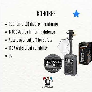 Geargo vs Kohree: RV Surge Protector Showdown!