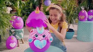 Rainbocorns Wild Heart Surprise Toucan - 11" Collectible Plush Stuffed Animal - 10 Layers of Surprises, Unicorn Slime Mix, Nail Decals, Sparkle Sequin Heart, Ages 3+ by ZURU
